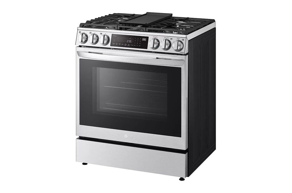 6.3 cu ft. Smart wi-fi Enabled ProBake Convection® InstaView® Gas Slide-In Range with Air Fry