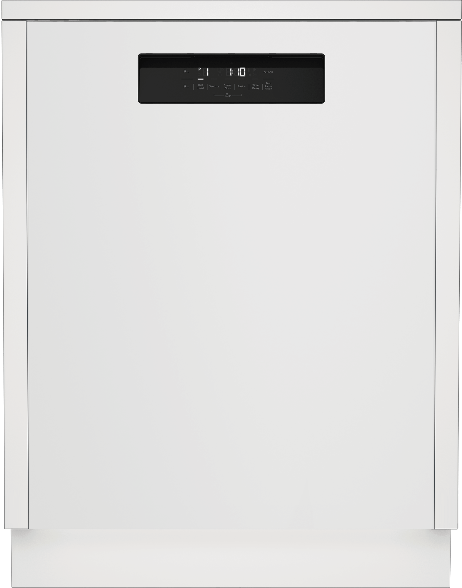 Tall Tub White Dishwasher, 15 place settings, 45 dBa, Front Control