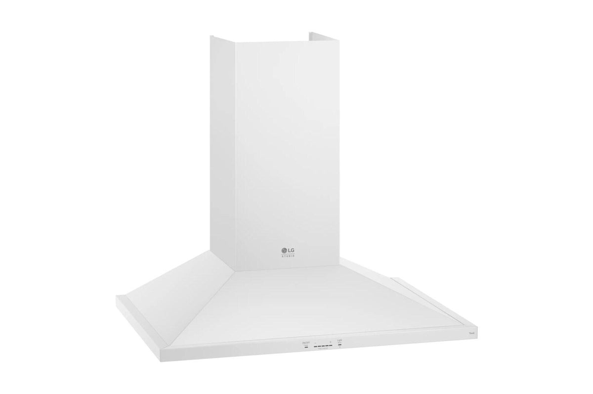 30" LG STUDIO Wall Mount Range Chimney Hood - Essence White