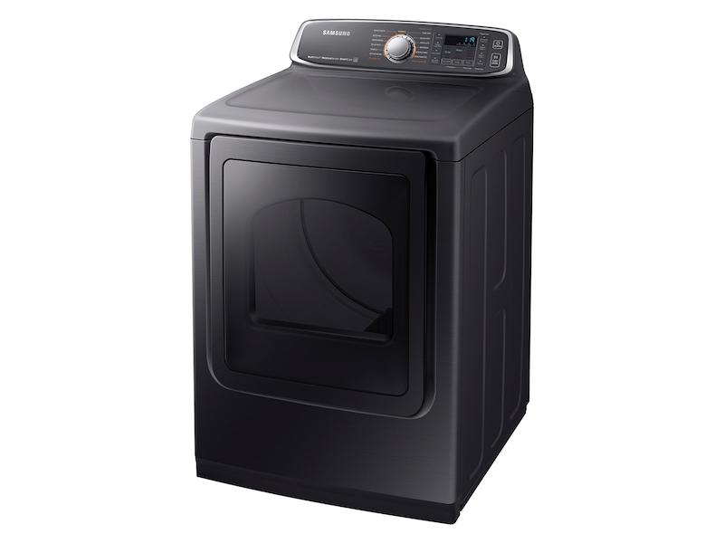 7.4 cu. ft. Gas Dryer in Black Stainless Steel