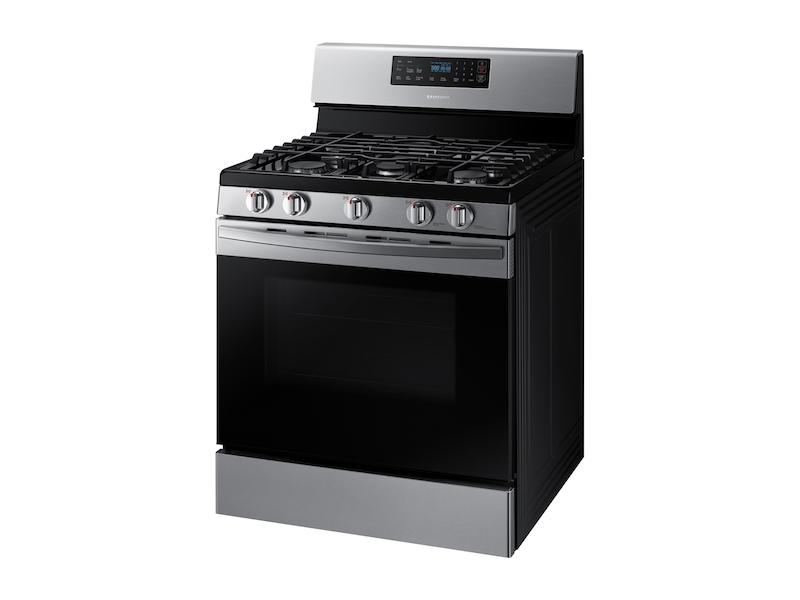 5.8 cu. ft. Freestanding Gas Range in Stainless Steel