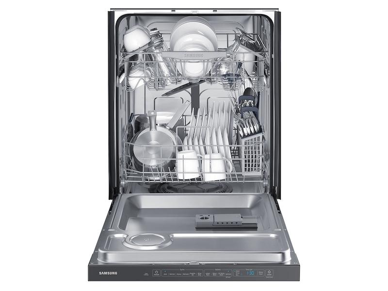 StormWash™ Dishwasher with Top Controls in Black Stainless Steel