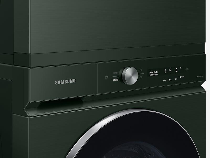 Bespoke 7.6 cu. ft. Ultra Capacity Gas Dryer with AI Optimal Dry and Super Speed Dry in Forest Green