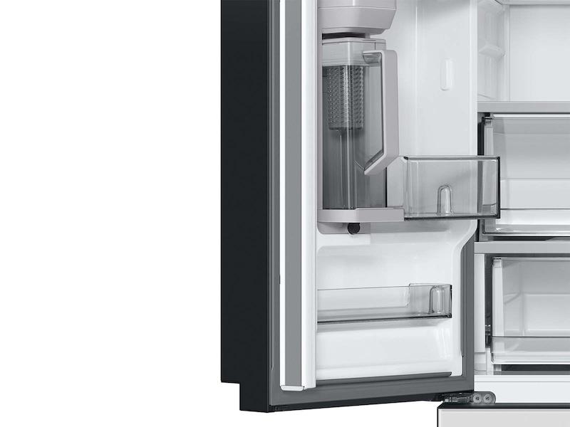 Bespoke 3-Door French Door Refrigerator (24 cu. ft.) with AutoFill Water Pitcher in White Glass