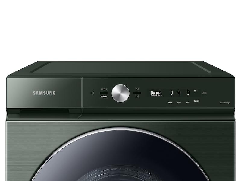 Bespoke 5.3 cu. ft. Ultra Capacity Front Load Washer with AI OptiWash™ and Auto Dispense in Forest Green