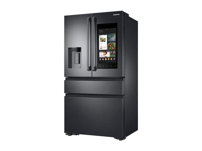 22 cu. ft. Family Hub™ Counter Depth 4-Door French Door Refrigerator in Black Stainless Steel