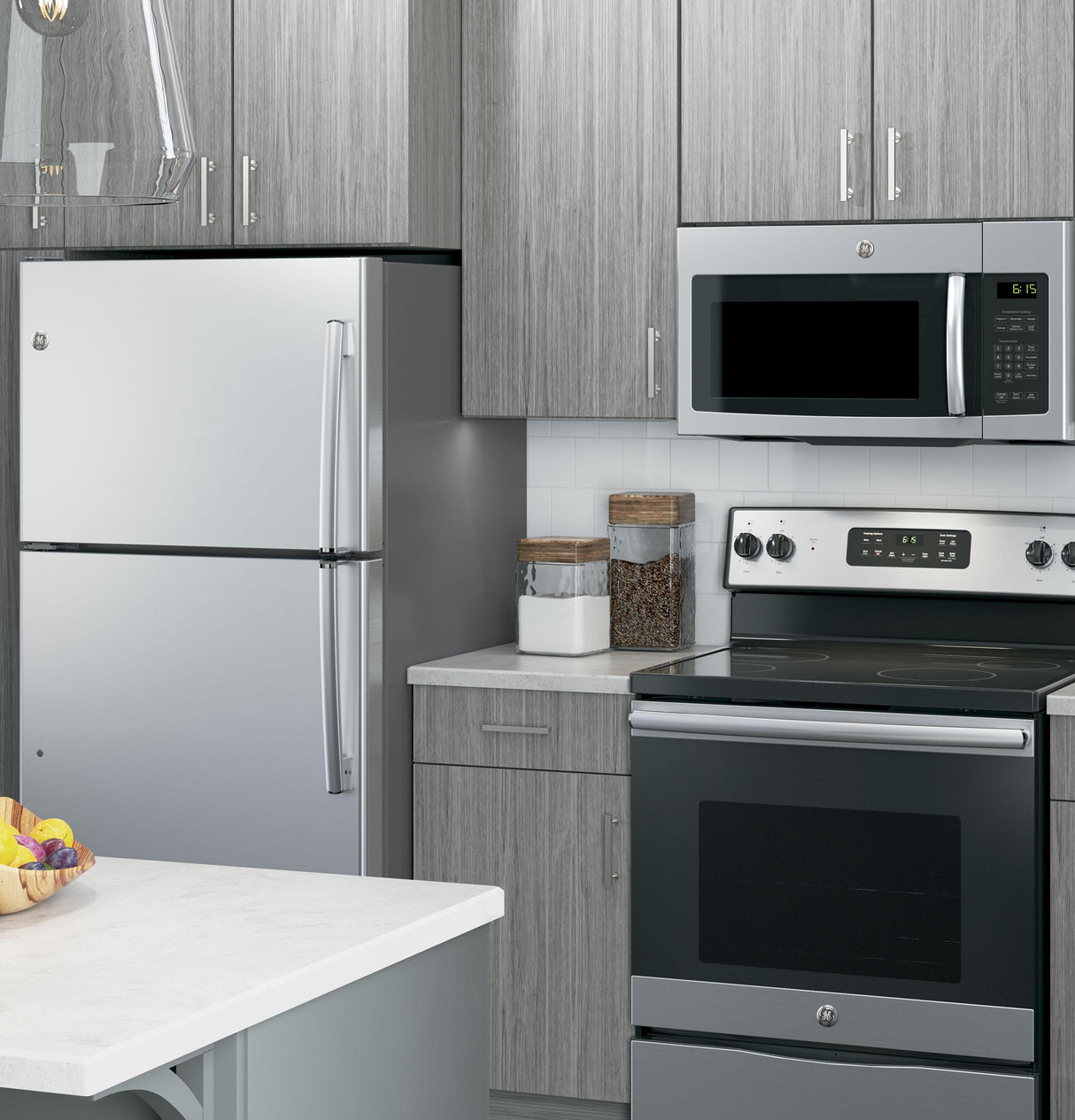 GE® ENERGY STAR® 18.2 Cu. Ft. Top-Freezer Refrigerator