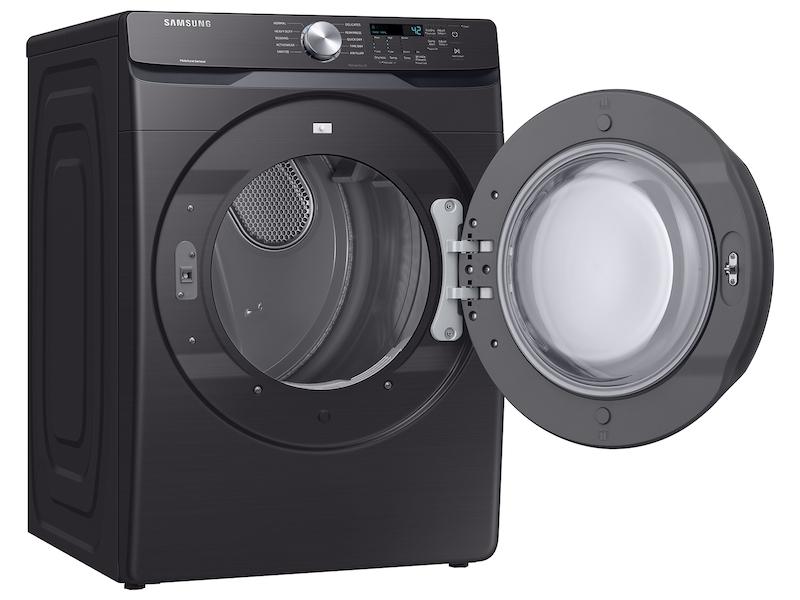 7.5 cu. ft. Gas Dryer with Sensor Dry in Brushed Black