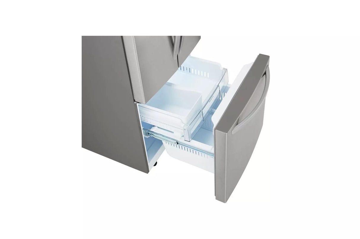 22 cu. ft. 30-inch Wide French Door Refrigerator - Stainless Steel