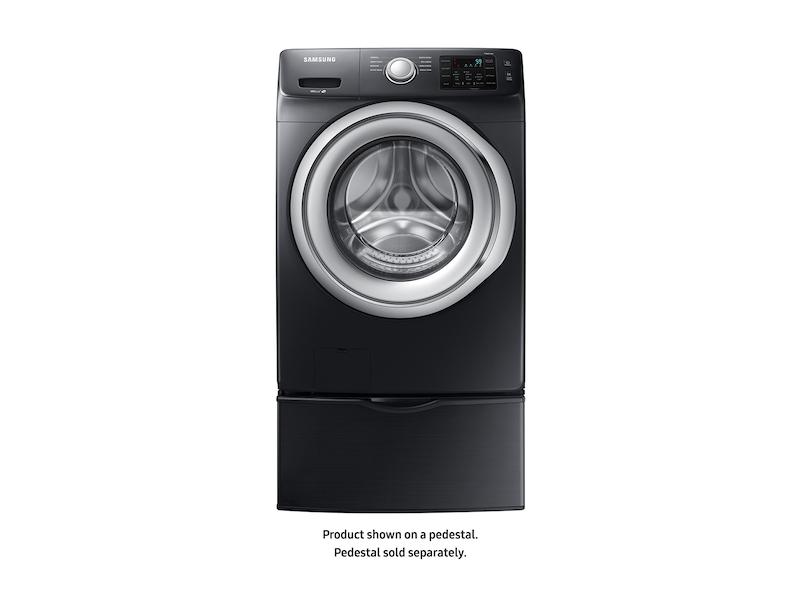 4.5 cu. ft. Front Load Washer with Vibration Reduction Technology in Black Stainless Steel
