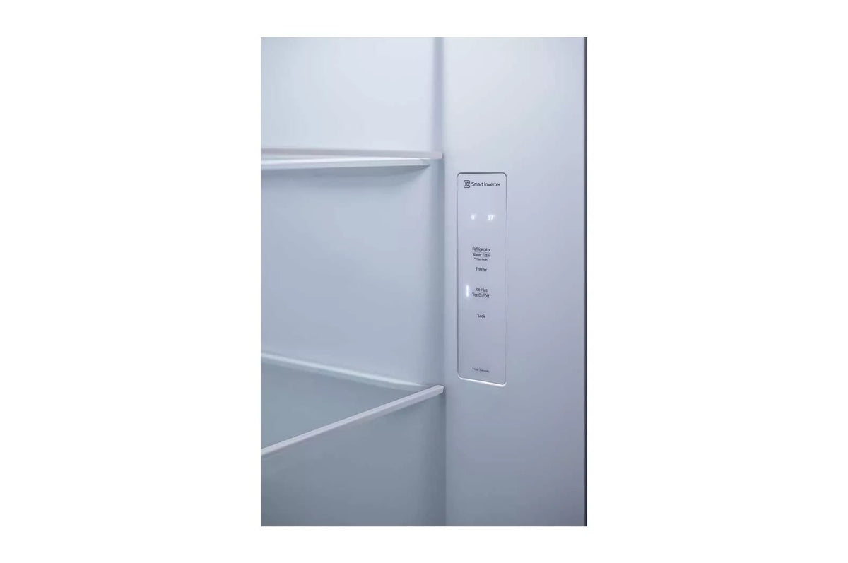 27 cu. ft. Side-by-Side Refrigerator with Smooth Touch Ice Dispenser