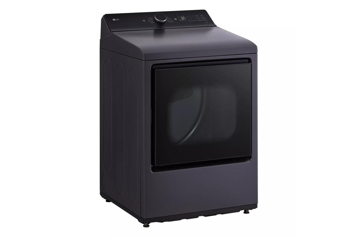 7.3 cu. ft. Ultra Large Capacity Rear Control Electric Dryer with LG EasyLoad™ Door and AI Sensing