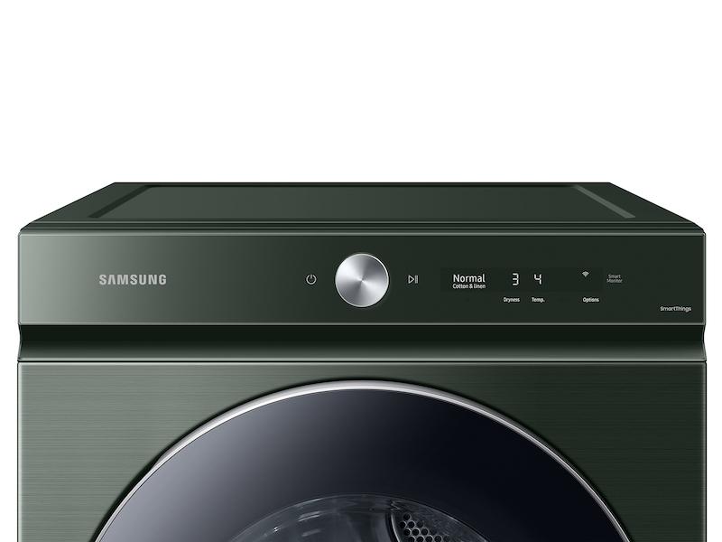 Bespoke 7.6 cu. ft. Ultra Capacity Gas Dryer with AI Optimal Dry and Super Speed Dry in Forest Green