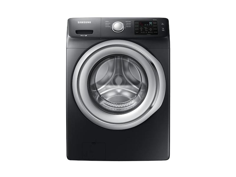 4.5 cu. ft. Front Load Washer with Vibration Reduction Technology in Black Stainless Steel