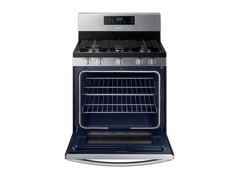 5.8 cu. ft. Freestanding Gas Range in Stainless Steel