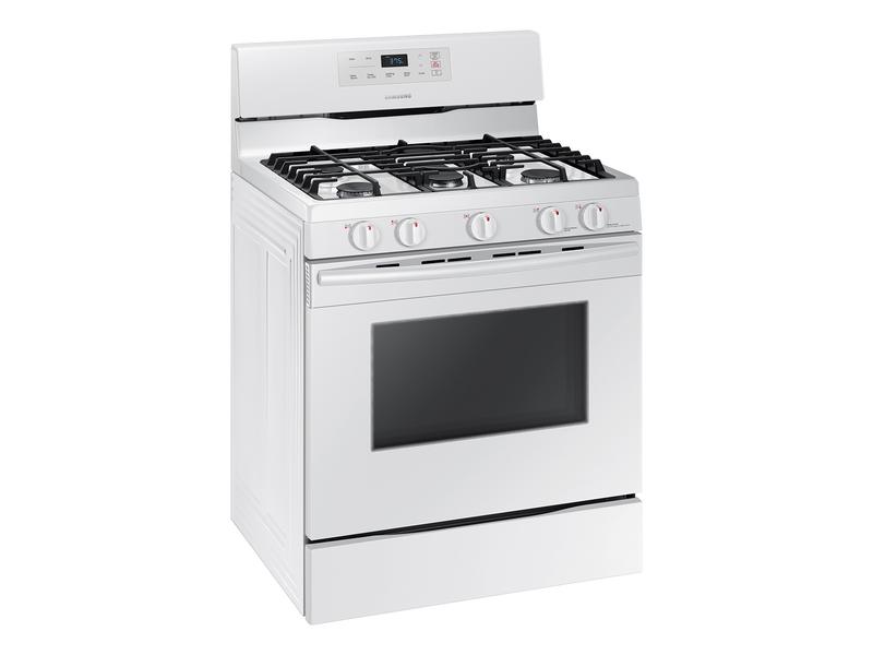 5.8 cu. ft. Freestanding Gas Range in White