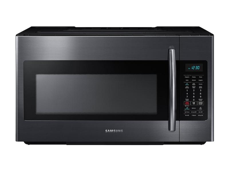 1.8 cu. ft. Over-the-Range Microwave with Sensor Cooking in Fingerprint Resistant Black Stainless Steel