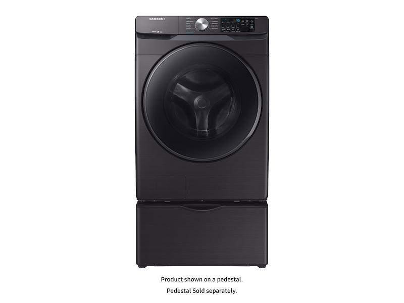 4.5 cu. ft. Front Load Washer with Steam in Black Stainless Steel