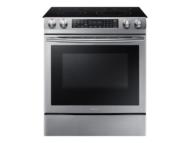 5.8 cu. ft. Slide-in Electric Range in Stainless Steel