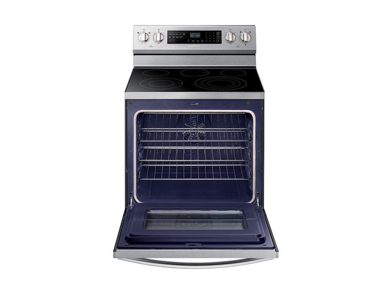 5.9 cu. ft. Freestanding Electric Range with True Convection in Stainless Steel
