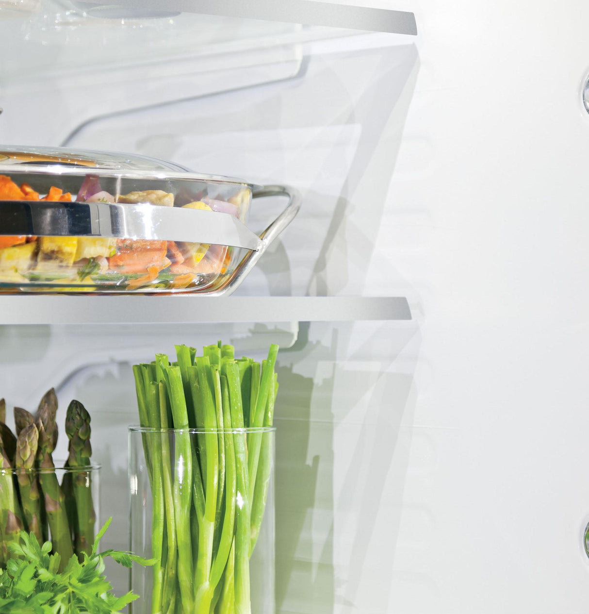 GE Profile™ Series ENERGY STAR® 22.2 Cu. Ft. Counter-Depth French-Door Refrigerator with Keurig® K-Cup® Brewing System