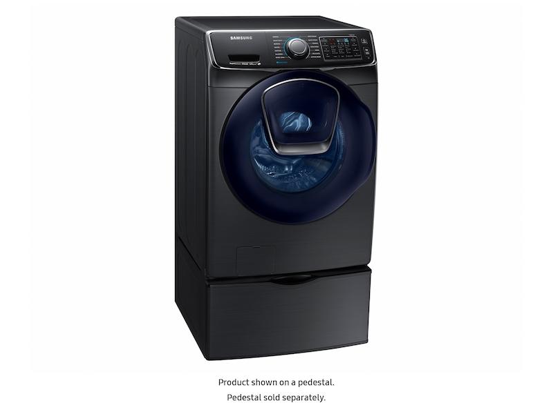 4.5 cu. ft. Smart Front Load Washer with AddWash™ in Black Stainless Steel