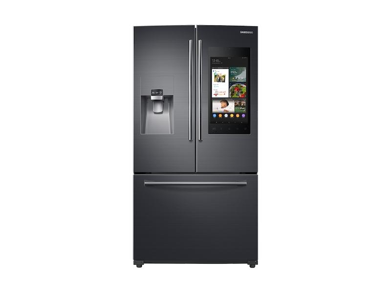 24 cu. ft. Family Hub™ 3-Door French Door Refrigerator in Black Stainless Steel