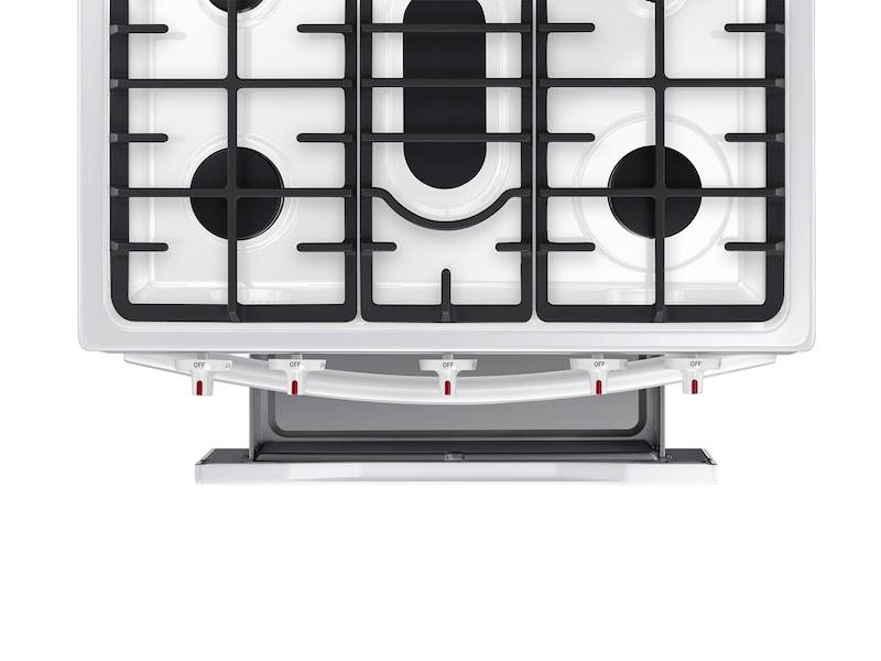 5.8 cu. ft. Freestanding Gas Range in White
