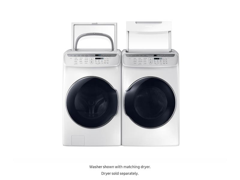 5.5 cu. ft. Smart Washer with FlexWash™ in White