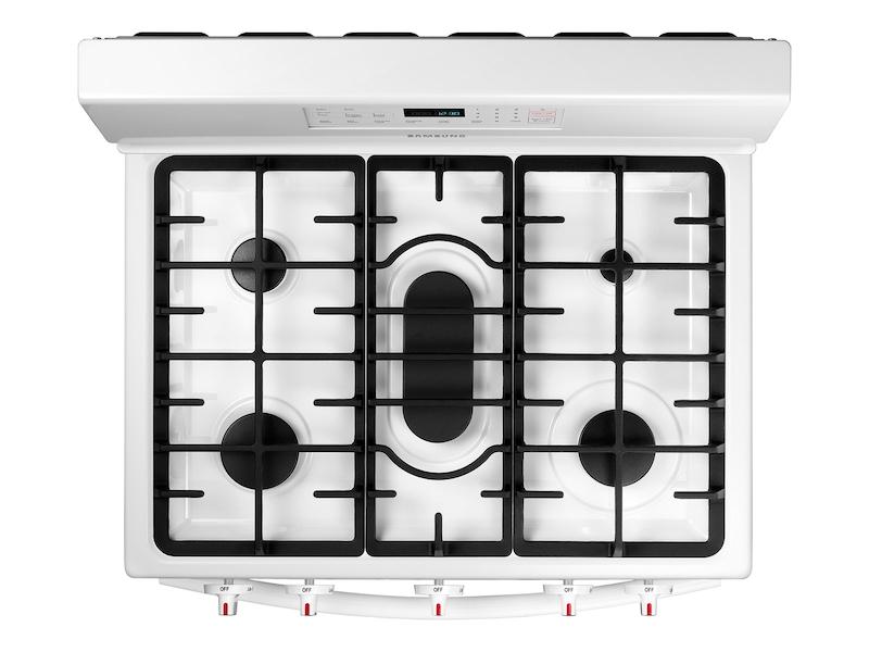 5.8 cu. ft. Gas Range in White