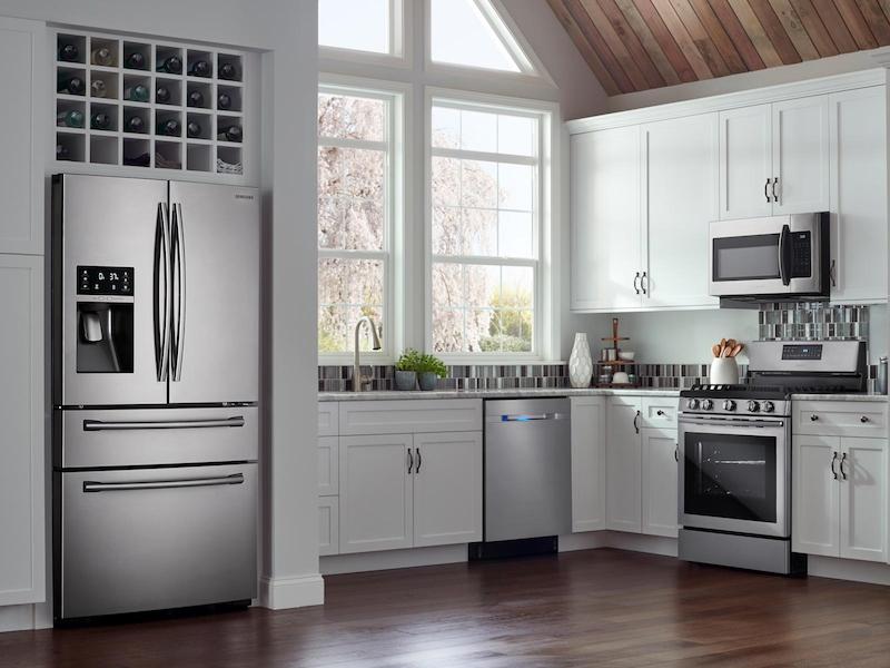 28 cu. ft. 4-Door French Door Refrigerator in Stainless Steel
