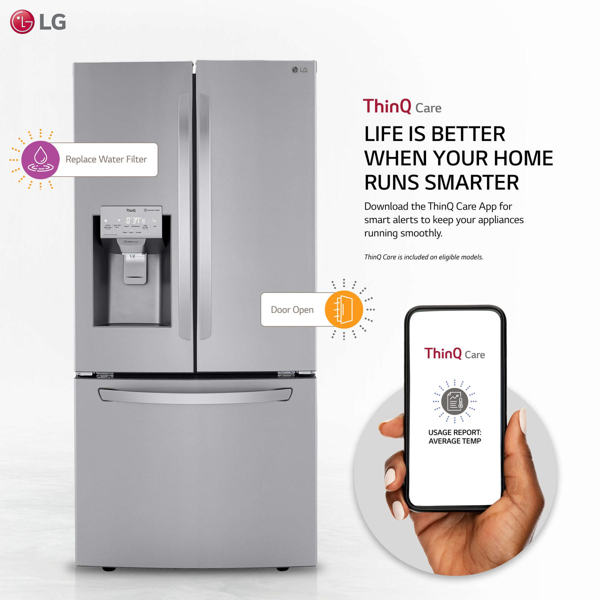 25 cu. ft. Smart wi-Fi Enabled French Door Refrigerator