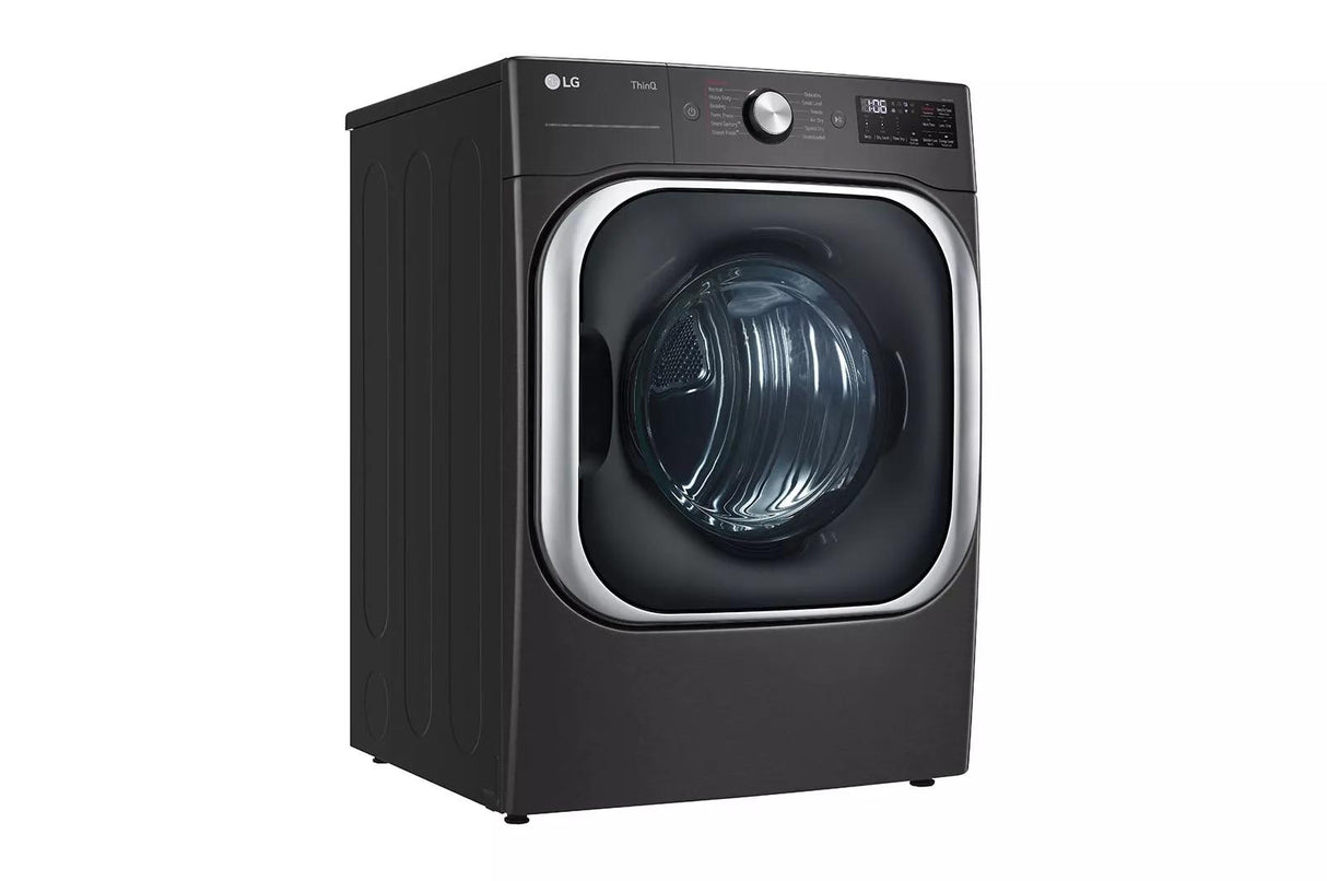 9.0 cu. ft. Mega Capacity Smart wi-fi Enabled Front Load Electric Dryer with TurboSteam™ and Built-In Intelligence