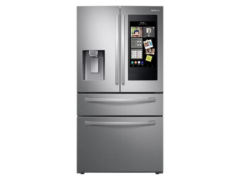 28 cu. ft. 4-Door French Door Refrigerator with 21.5" Touch Screen Family Hub™ in Stainless Steel
