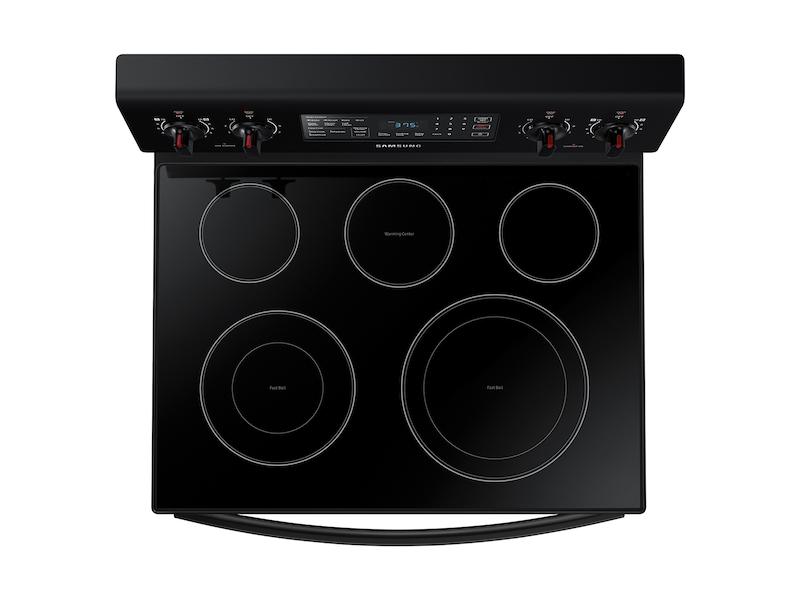 5.9 cu. ft. Freestanding Electric Range with Convection in Black