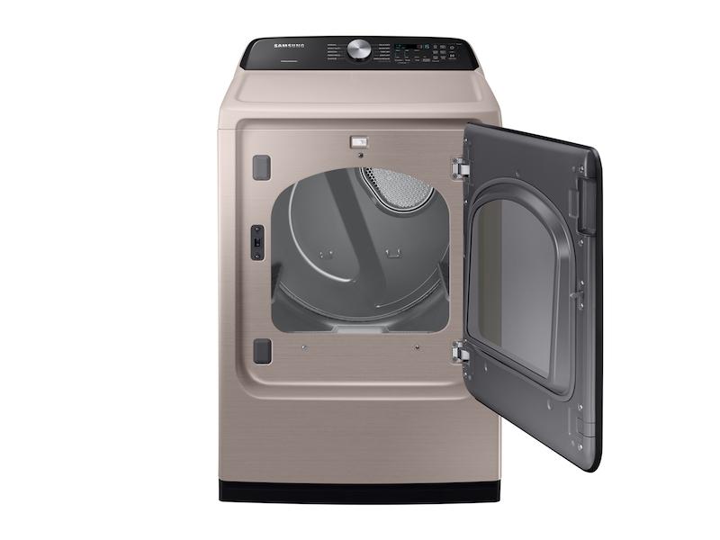 7.4 cu. ft. Electric Dryer with Sensor Dry in Champagne