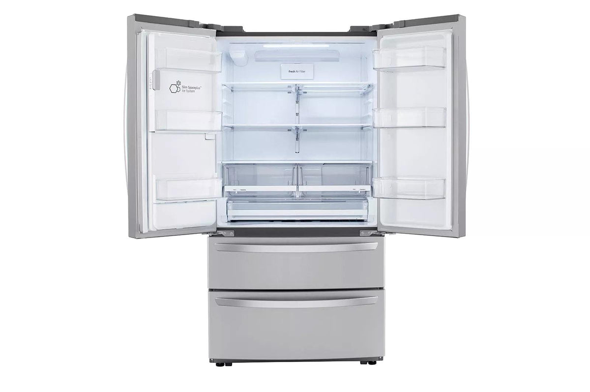 22 cu ft. Smart Counter Depth Double Freezer Refrigerator