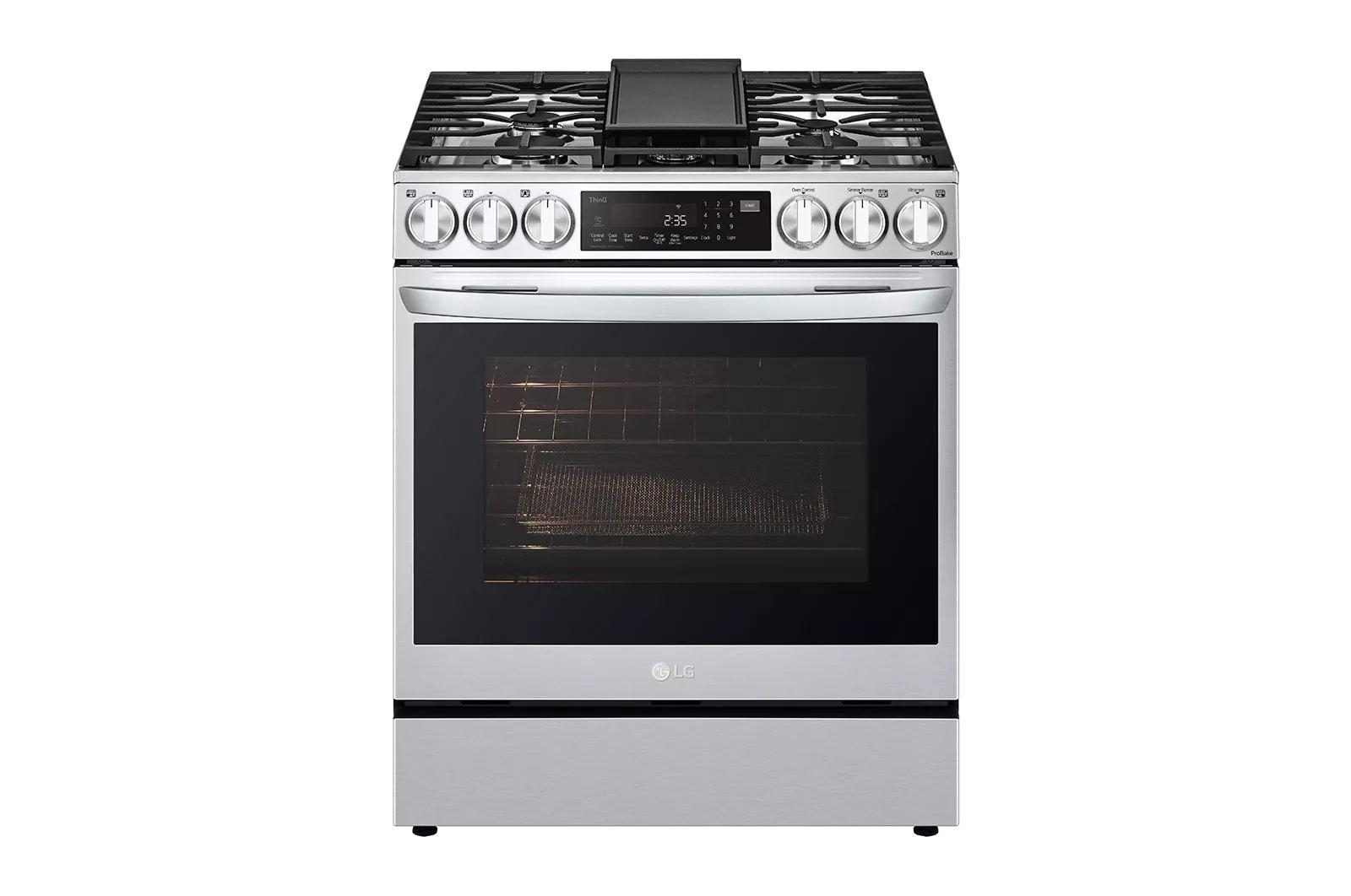 6.3 cu ft. Smart wi-fi Enabled ProBake Convection® InstaView® Gas Slide-In Range with Air Fry