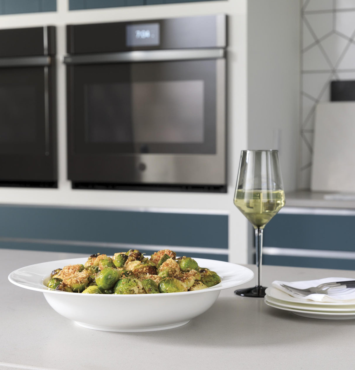 GE Profile™ 30" Smart Built-In Convection Double Wall Oven