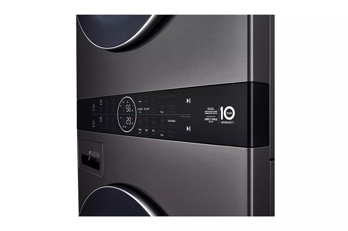 LG WashTower™ Single Unit Front Load 4.5 cu. ft. Washer and 7.2 cu. ft. Heat Pump Ventless Dryer