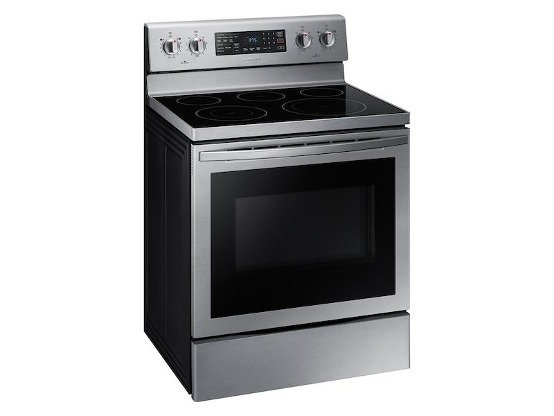 5.9 cu. ft. Freestanding Electric Range with Air Fry and Convection in Stainless Steel