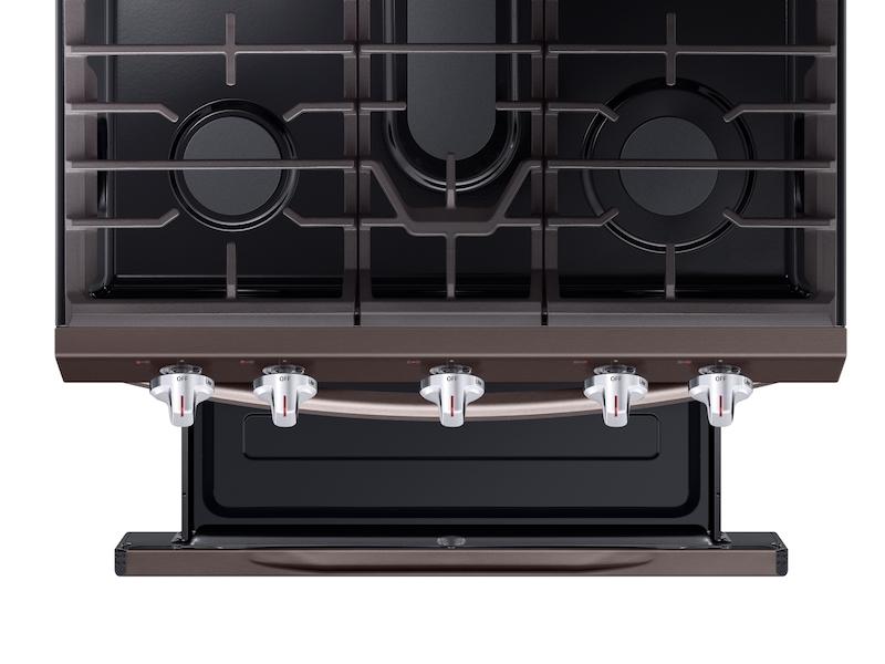 5.8 cu. ft. Freestanding Gas Range with True Convection in Tuscan Stainless Steel