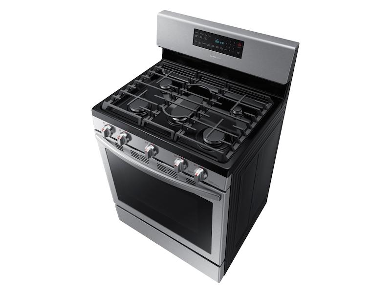 5.8 cu. ft. Freestanding Gas Range with Convection in Stainless Steel