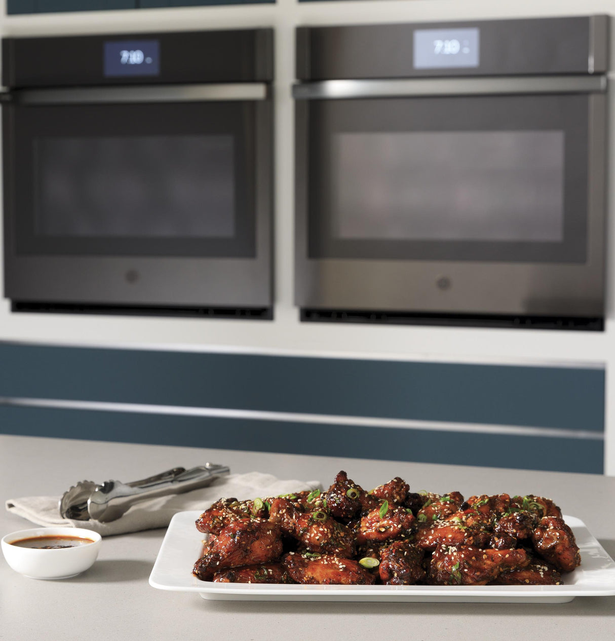 GE Profile™ 30" Smart Built-In Convection Double Wall Oven