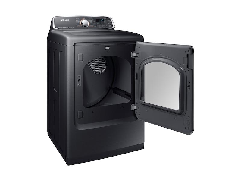 7.4 cu. ft. Electric Dryer in Black Stainless Steel