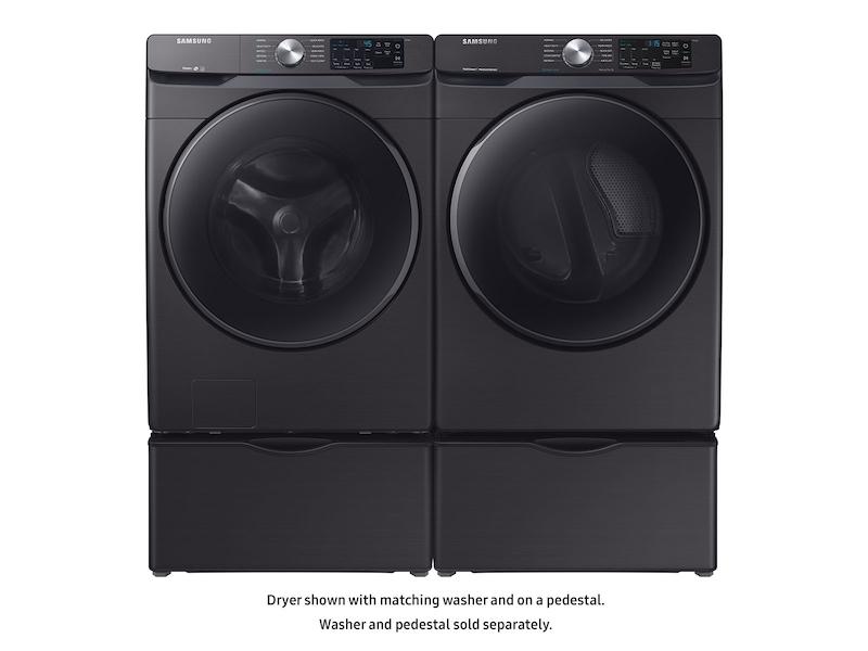 7.5 cu. ft. Electric Dryer with Steam Sanitize+ in Black Stainless Steel