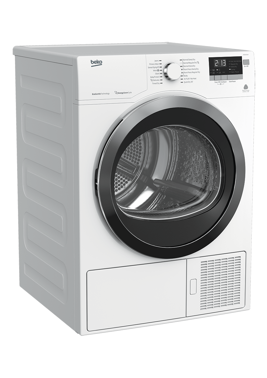 24" Front-Load Heat Pump Ventless Dryer