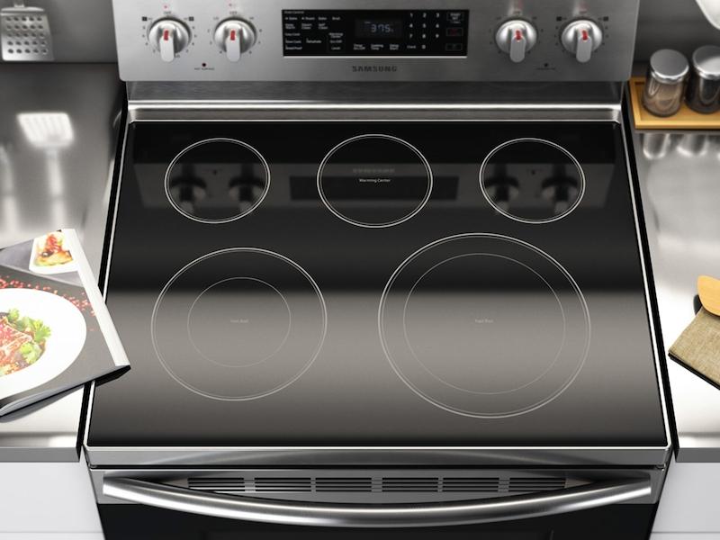 5.9 cu. ft. Freestanding Electric Range with Convection in Stainless Steel