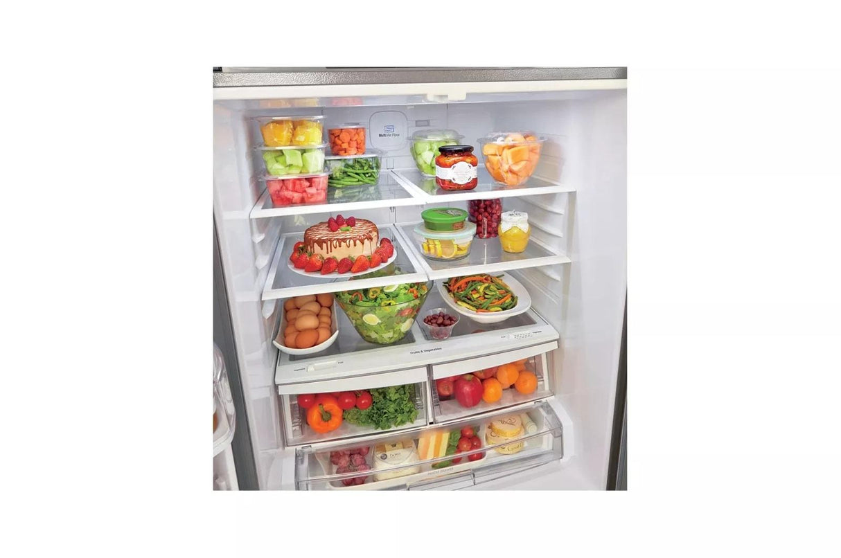 22 cu. ft. 30-inch Wide French Door Refrigerator - Stainless Steel