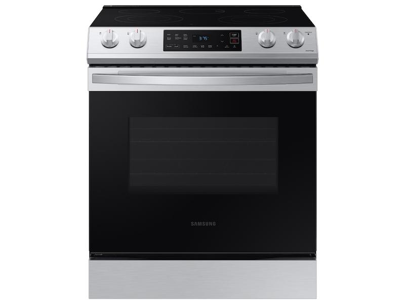 6.3 cu. ft. Smart Slide-in Electric Range in Stainless Steel